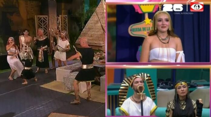 La actriz venció a Guana en la Ruleta de la Suerte, decidió salvar a Abelito de la placa. La noche cerró con una fiesta al estilo Cleopatra.