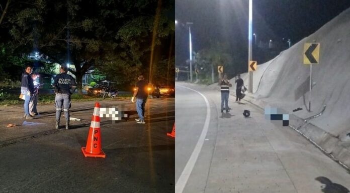 Al menos dos personas murieron y cinco resultaron lesionadas en diferentes accidentes de tránsito ocurridos el sábado en El Salvador.