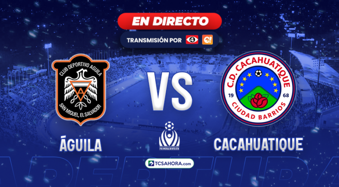 Repasa los detalles del partido de la fecha 10 del Torneo Apertura 2025 de la Liga Mayor de Fútbol entre Águila y Cacahuatique.