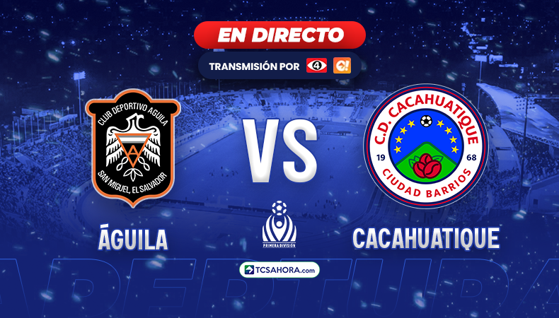 Repasa los detalles del partido de la fecha 10 del Torneo Apertura 2025 de la Liga Mayor de Fútbol entre Águila y Cacahuatique.