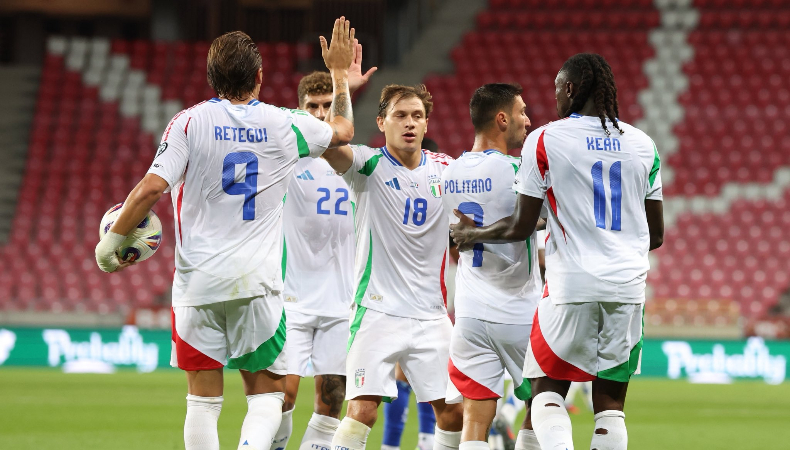 Italia venció en un 