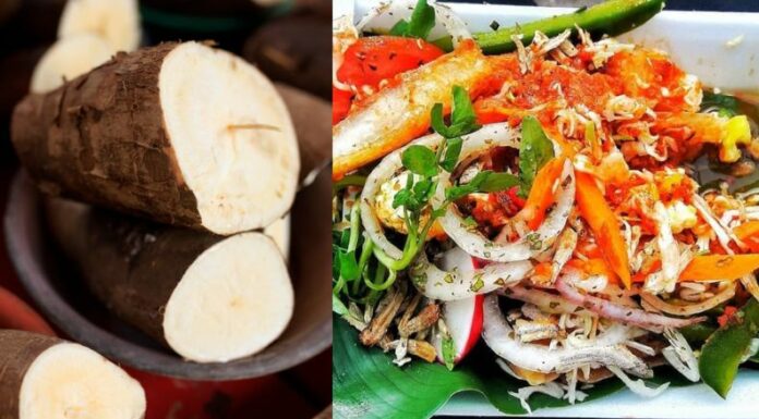 En el distrito de Salcoatitán en Sonsonate Norte, la yuca frita o salcochada es un platillo tradicional que atrae a turistas nacionales y extranjeros que visitan la Ruta de las Flores.