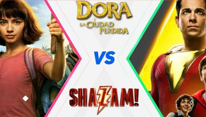 ¡Dora vs. Shazam! Tú decides qué película conquista Canal 6 ¡VOTA! Elige qué historia quieres ver el sábado 13 de septiembre por la noche en la pantalla de Canal 6 y TCS GO.
