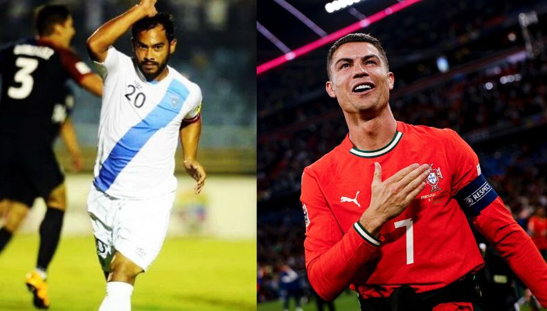 Carlos “Pescadito” Ruiz reaccionó con humor al récord que Cristiano Ronaldo le igualó en las eliminatorias mundialistas.