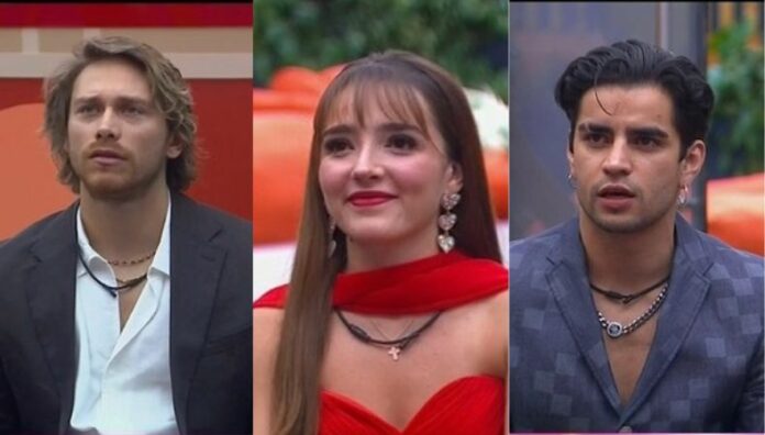 Siete habitantes en la cuerda floja en La Casa de los Famosos La séptima gala dejó varias sorpresas en la placa y la cena de nominados terminó encendiendo la casa con un fuerte enfrentamiento.