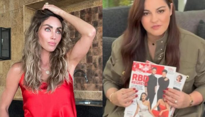 ¿Indirecta o descuido El gesto de Maite Perroni hacia Anahí que generó críticas Un detalle en una portada volvió a encender rumores de rivalidad que pusieron a Maite Perroni en el centro de las críticas y hasta provocó que su ex, Mane de la Parra, hablara al respecto.
