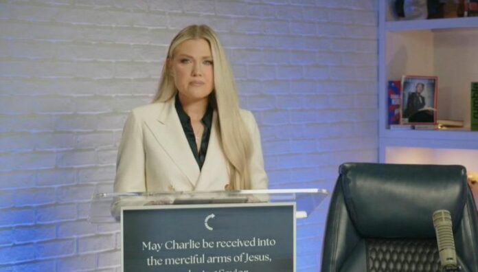 Viuda de Charlie Kirk “Llevará la corona de los mártires” La viuda del activista Charlie Kirk hizo su primera declaración pública tras el arresto del principal sospechoso de asesinar a su esposo.