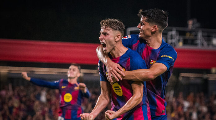El Barcelona goleó en el estadio Johan Cruyff al Valencia CF y ya es segundo lugar en el campeonato español.