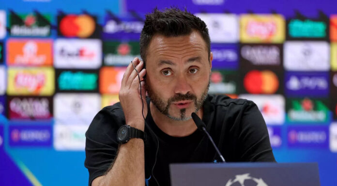 Roberto De Zerbi, técnico del Marsella, no se guardó nada tras el polémico penal con el que el Real Madrid derrotó al equipo francés.