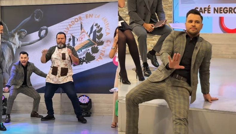 El set se transformó en pista de baile, donde cada uno sacó sus mejores movimientos y provocó risas que hicieron del momento uno de los más divertidos del programa.