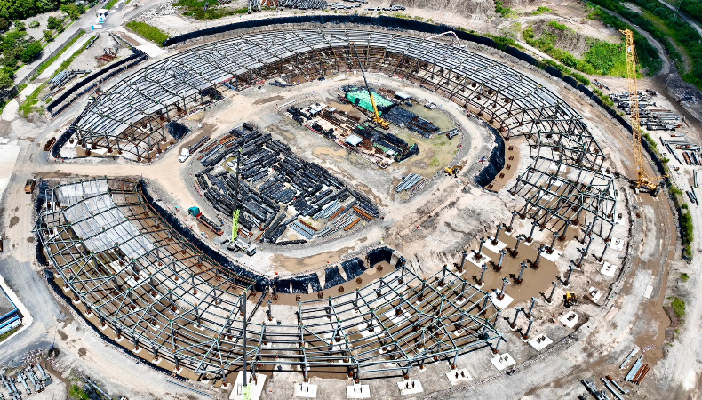 El nuevo Estadio Nacional de El Salvador se espera que sea inaugurado en los primeros cuatro meses del 2027.