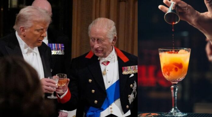 Carlos III recibió al presidente Donald Trump con un despliegue que combinó alta cocina y tradición monárquica. Lo inesperado llegó con una bebida creada exclusivamente para él, ya que no consume alcohol.