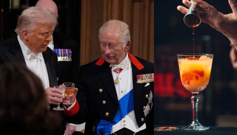 Carlos III recibió al presidente Donald Trump con un despliegue que combinó alta cocina y tradición monárquica. Lo inesperado llegó con una bebida creada exclusivamente para él, ya que no consume alcohol.