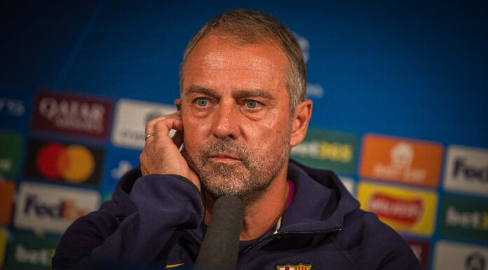 El técnico alemán del Barcelona, Hansi Flick, se deshizo en elogios para el extremo inglés luego de sus dos goles ante el Newcastle.