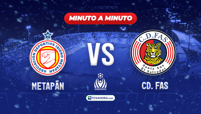PORTADA METAPÁN VS FAS Repasa los detalles del partido de la fecha 12 del Torneo Apertura 2025 de la Liga Mayor de Fútbol entre Metapán y FAS.