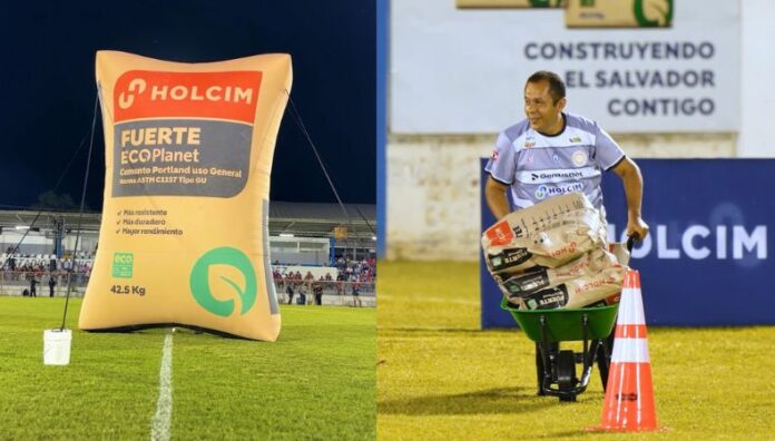 ¡Holcim en la cancha! Así vivieron los fanáticos su dinámica en el Metapán vs. FAS El medio tiempo del clásico santaneco se llenó de emoción: Holcim, como patrocinador oficial del A.D. Isidro Metapán, encendió la energía con un circuito lleno de retos para los aficionados.