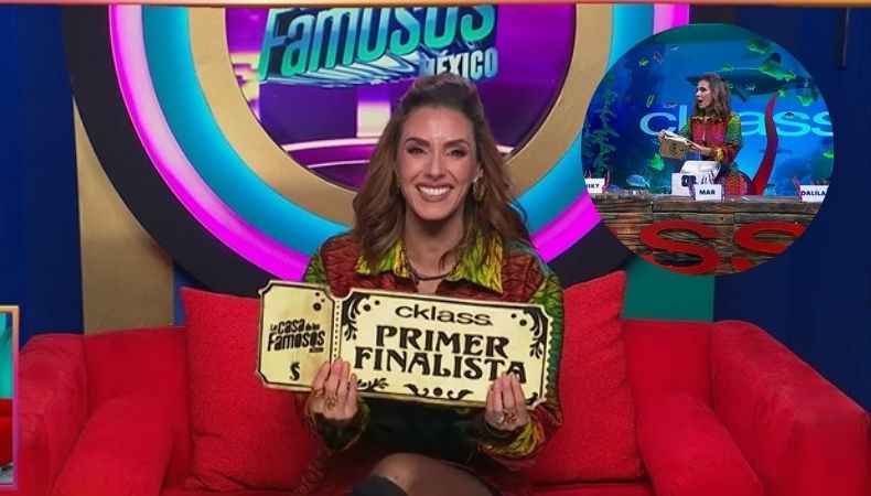 Un reto inspirado en los océanos definió a la primera finalista. La actriz celebró con fuerza su triunfo y confesó entre lágrimas a quién le dedicaba este logro.