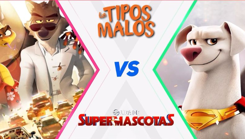 La aventura y los superpoderes se apoderan de Canal 6 con las películas animadas: “Los tipos malos” y “DC Liga de Supermascotas”.