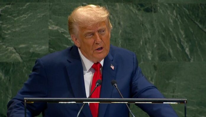 Donald Trump agradeció en la ONU al Gobierno de El Salvador por colaborar en el encarcelamiento de criminales expulsados de Estados Unidos Donald Trump agradeció en la ONU al Gobierno de El Salvador por colaborar en el encarcelamiento de criminales expulsados de Estados Unidos.