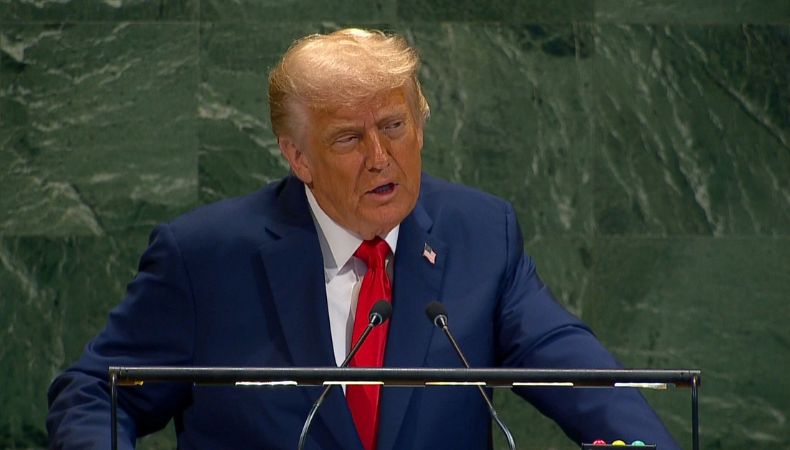 Donald Trump aseguró que el reconocimiento de un Estado palestino era una “recompensa” al grupo armado Hamás por sus “horribles atrocidades”.