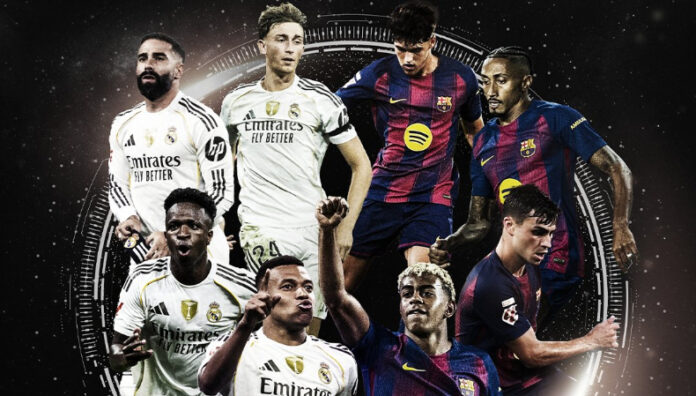 Clásico entre Real Madrid y Barcelona ya tiene fecha y hora Real Madrid y Barcelona se enfrentarán el 26 de octubre en el Santiago Bernabéu en el primer Clásico de la temporada.