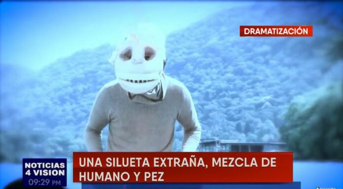 Un grupo de personas vivió momentos de pánico al encontrarse con una terrorífica criatura de piernas largas cuando se dirigían al lago de Coatepeque.