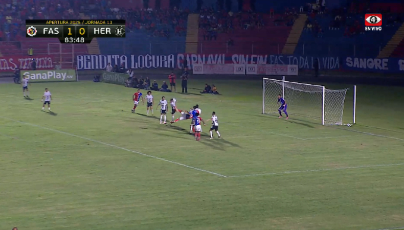 Kevin Santamaría anotó un golazo de 