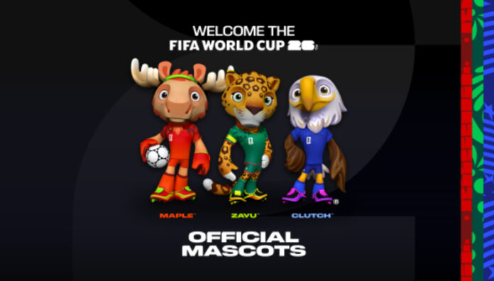 Mascotas del Mundial 2026 FIFA reveló los nombres e imágenes de las tres mascotas para la Copa Mundial 2026 a disputarse en Canadá, Estados Unidos y México.