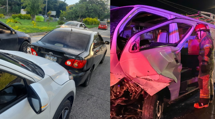 En las últimas horas, autoridades del Viceministerio de Transporte (VMT) informaron sobre varios percances viales ocurridos en diferentes puntos del territorio.