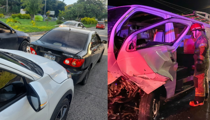 Varios accidentes de tránsito encabezan lista de emergencias En las últimas horas, autoridades del Viceministerio de Transporte (VMT) informaron sobre varios percances viales ocurridos en diferentes puntos del territorio.