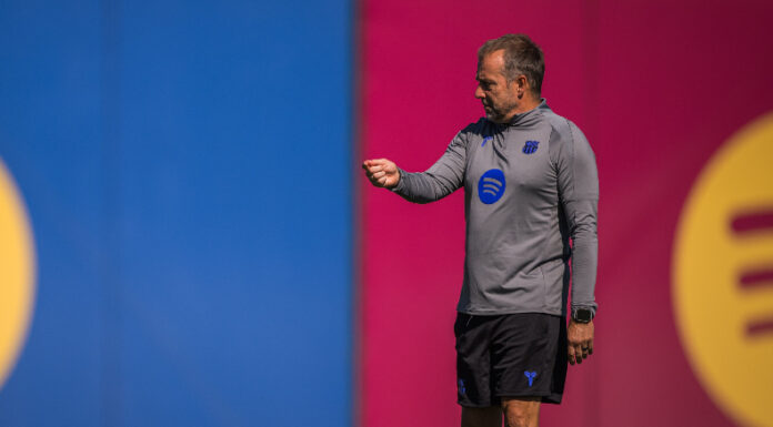 El técnico alemán, Hansi Flick, habló luego de la remontada del Barcelona en su visita al recién ascendido Real Oviedo.