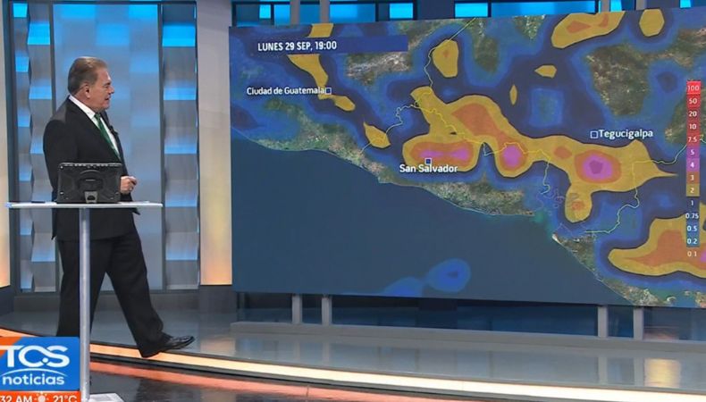 Según los modelos analizados, para los próximos cinco días se prevé que se tengan lluvias bastante intensas en El Salvador.