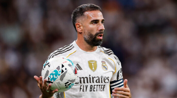 El defensa español del Real Madrid estará al menos cuatro semanas fuera de las canchas por una lesión en la pierna derecha.