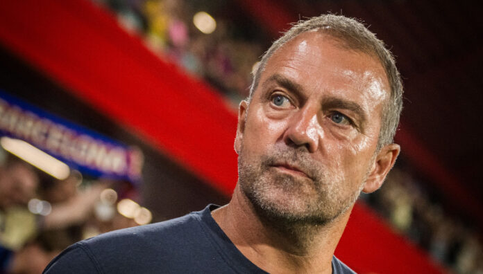 Hansi Flick entrenador del Barcelona El técnico del Barcelona, Hansi Flick, habló tras la remontada del Barcelona ante la Real Sociedad en el campeonato español.