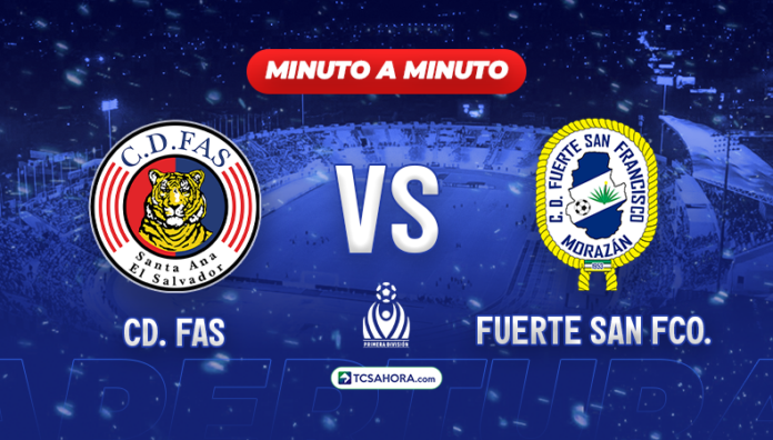 PORTADA FAS VS FUERTE SAN FRANCISCO Repasa los detalles del partido de la fecha 14 del Torneo Apertura 2025 de la Liga Mayor de Fútbol entre FAS y Fuerte San Francisco.