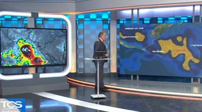 La humedad proveniente del Caribe y del océano Pacífico, generarán lluvias y tormentas en varios lugares del país desde el mediodía.