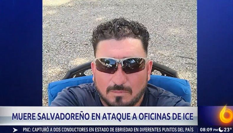 El ataque armado contra oficinas de ICE en Dallas cobró la vida del salvadoreño radicado en territorio estadounidense.