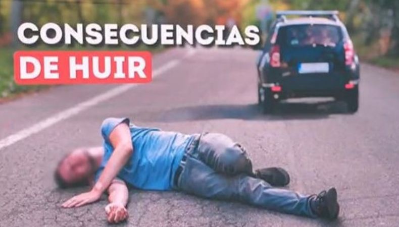 Huir tras un atropello puede convertir una falta en un delito con graves consecuencias legales.