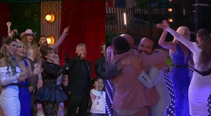 Una jugada sorpresa cambió la noche: finalistas y ex compañeros se reencontraron para vivir juntos la última fiesta antes de la gran final, con Grupo Firme como invitado especial.