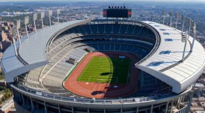 Arabia Saudita planea construir un estadio a 350 metros de la superficie para la Copa Mundial de la FIFA de 2034.