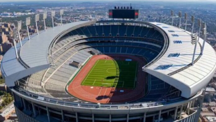 Arabia Saudita presentó el estadio del futuro Arabia Saudita planea construir un estadio a 350 metros de la superficie para la Copa Mundial de la FIFA de 2034.