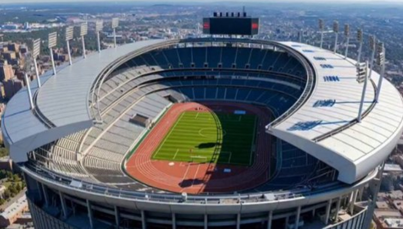 Arabia Saudita planea construir un estadio a 350 metros de la superficie para la Copa Mundial de la FIFA de 2034.