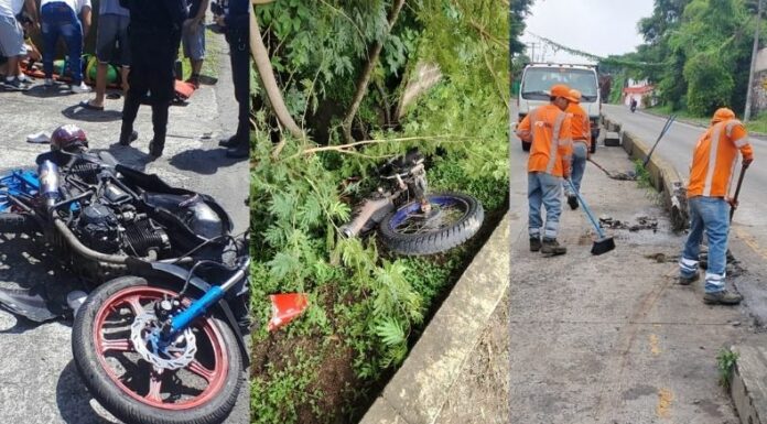 Un motociclista murió tras caer en una cuneta en la calle hacia San Isidro, en el sector de Apantillos, del distrito de San Pablo Tacachico, La Libertad Norte.
