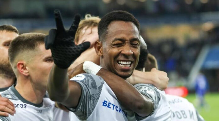 El delantero salvadoreño, Brayan Gil anotó en una nueva victoria del FC Baltika en la Premier League de Rusia.