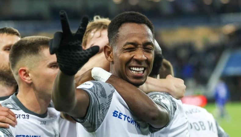 El delantero salvadoreño, Brayan Gil anotó en una nueva victoria del FC Baltika en la Premier League de Rusia.