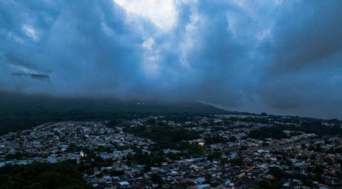 El Ministerio de Medio Ambiente y Recursos Naturales (MARN) informó el pronóstico de las lluvias para la presente semana.