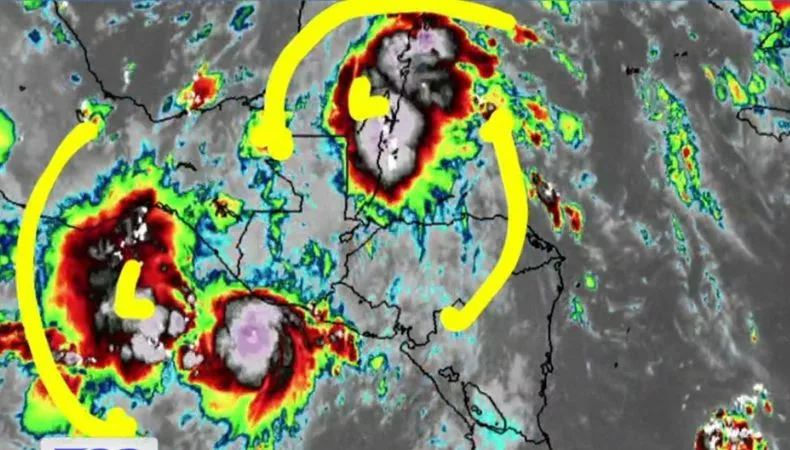 El ingreso de humedad al territorio salvadoreño favorecerá que se tenga mucha nubosidad y lluvias, las cuales continuarán hasta el domingo.