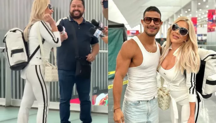 Billy Calderón y la actriz mexicana que lo “reconoció” en pleno aeropuerto El conductor de “Viva la Mañana