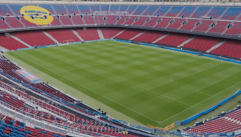 El Barcelona anunció este martes que trabaja para regresar al Camp Nou con una capacidad de 45.000 espectadores.