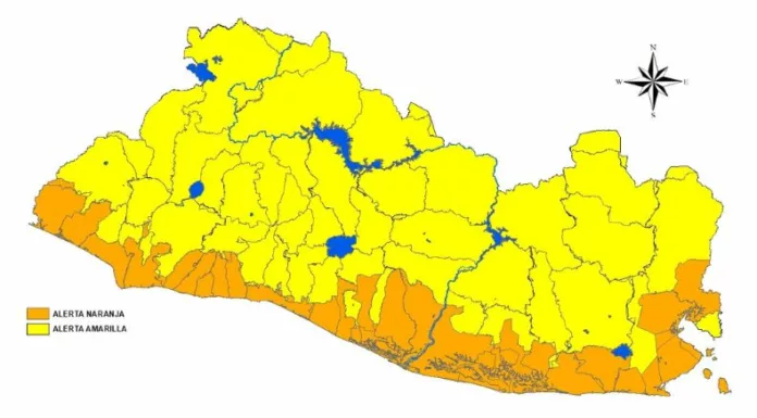 Autoridades elevan la alerta por lluvias: naranja para la franja costera y amarilla para el resto del país, ante las condiciones meteorológicas que persisten.